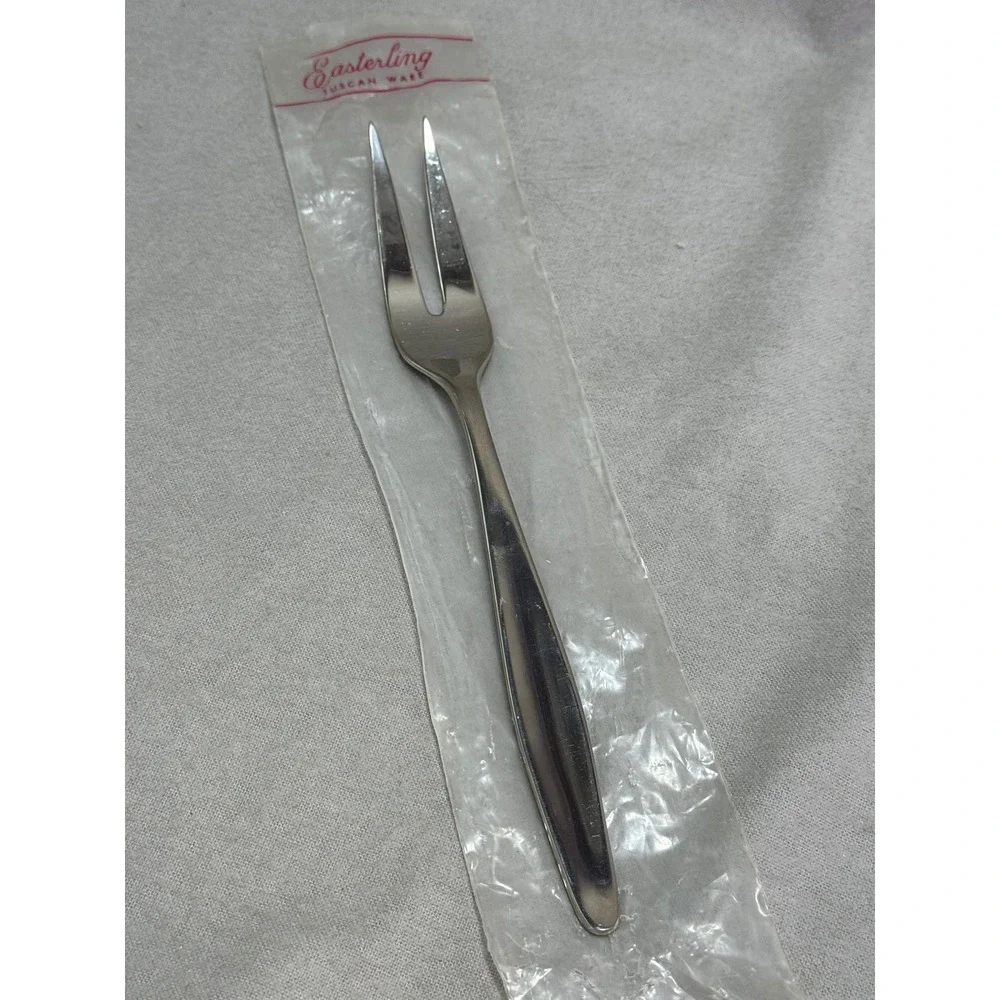 Easterling Chandelle Serving Fork Tuscan Ware Stainless Mid Century 8.5